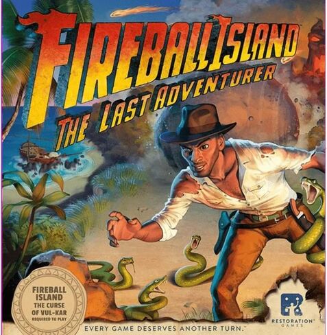 Restoration Games Fireball Island: The Last Adventurer, Multi-Colored in Kuwait