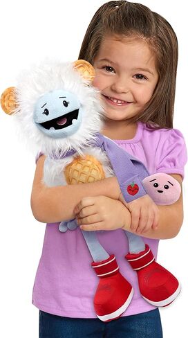 Large Plush Waffles + Mochi, Stuffed Toys for Kids, Kids Toys for Ages 3 Up by Just Play in Saudi Arabia