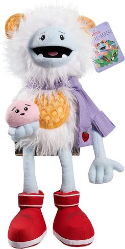 Large Plush Waffles + Mochi, Stuffed Toys for Kids, Kids Toys for Ages 3 Up by Just Play in Saudi Arabia