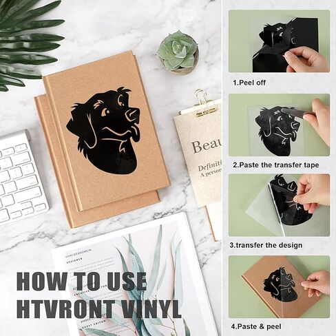 لفات فينيل لاصقة دائمة بلون اسود مات مقاس 12 انش × 20 قدم للافتات وسجل القصاصات وقواطع الحرف اليدوية in Kuwait