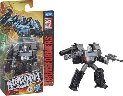 Transformers Toys Generations War for Cybertron: Kingdom Core Class WFC-K13 Megatron Action Figure - Kids Ages 8 and Up, 3.5-inch, Black in Saudi Arabia
