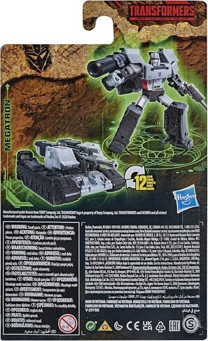 Transformers Toys Generations War for Cybertron: Kingdom Core Class WFC-K13 Megatron Action Figure - Kids Ages 8 and Up, 3.5-inch, Black in Saudi Arabia