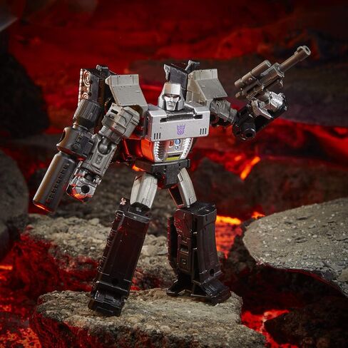 Transformers Toys Generations War for Cybertron: Kingdom Core Class WFC-K13 Megatron Action Figure - Kids Ages 8 and Up, 3.5-inch, Black in Saudi Arabia