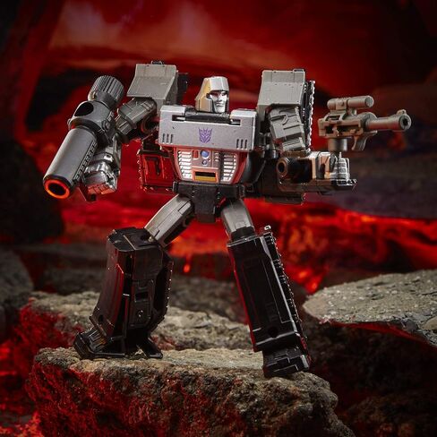 Transformers Toys Generations War for Cybertron: Kingdom Core Class WFC-K13 Megatron Action Figure - Kids Ages 8 and Up, 3.5-inch, Black in Saudi Arabia
