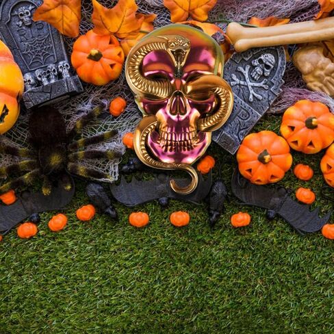 قوالب ريفاندا الهالوين ثلاثية الأبعاد للراتنج، قوالب سيليكون على شكل جمجمة الأفعى للحرف الراتنجية، قوالب صب كبيرة من الراتنج، زخارف فنية لتزيين الطاولة على الحائط in Kuwait