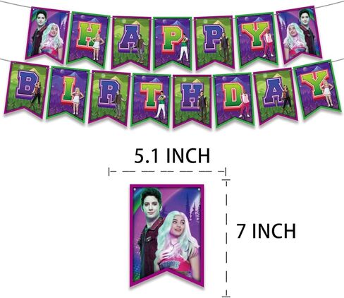 Zombies Birthday Party Supplies, Zombies Party Decorations Included Birthday banner, Cake Topper, Cupcake Topper, Balloon in Kuwait