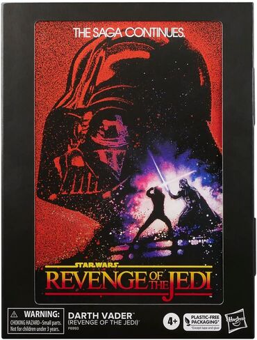 STAR WARS The Black Series Darth Vader (Revenge of The Jedi) 6 Inch Convention Exclusive Action Figure F6963 Ages 4 and Up in Saudi Arabia