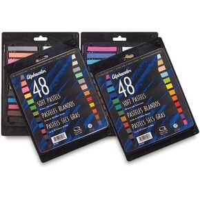 Alphacolor Soft Pastel Set - Basic Colors, Set of 48 in Saudi Arabia