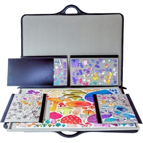 Jigthings – Jigsort 1000 – Jigsaw Puzzle Board with Carry Case for Puzzles up to 29.5" x 20.5". Saves and Stores Most 1000 Piece Puzzles in Saudi Arabia