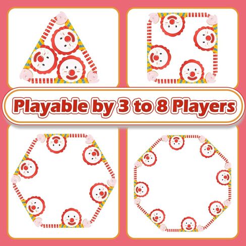 لعبة Extguds Marbles and Jokers اللوحية، 2-8 لاعبين، 8 ألواح خشبية + 48 كرة رخام ملونة + 3 مجموعات من أوراق اللعب + 8 بطاقات قواعد PVC + 1 صندوق تخزين رخامي + 1 حقيبة قماش + 1 دليل ألعاب (Jokers2.0) in Kuwait