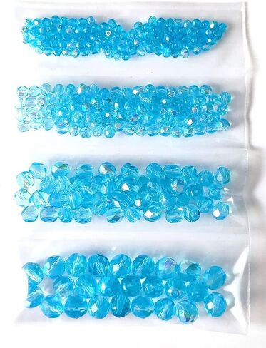 خرز زجاجي تشيكي الأوجه، مصقول بالنار، مستدير 3 مم، 4 مم، 6 مم، 8 مم. روبي الظلام. إجمالي 275 قطعة. تعيين 1CFP 016 (3FP012 4FP104 6FP080 8FP094) in Kuwait