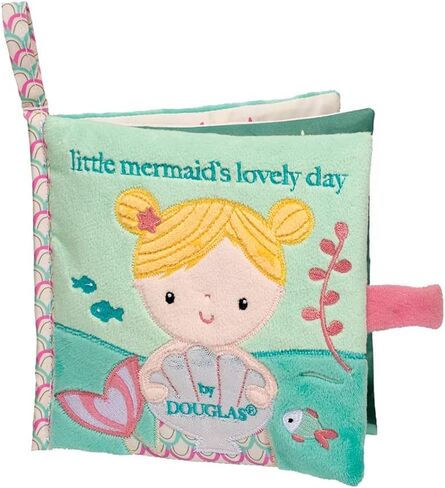 Douglas Baby Mermaid Soft Plush Activity Book in Saudi Arabia
