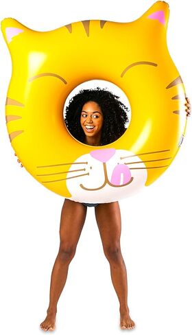 BigMouth Inc. Large Animal Pool Float, Inflatable Floatie Tube, Blow Up Swim Ring, Outdoor Summer Pool Party Water Toy in Kuwait