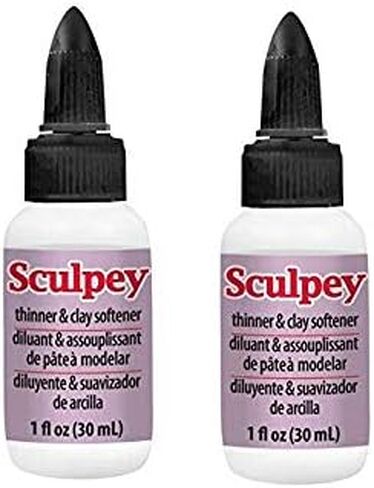 Sculpey Liquid Clay Softener, 1 Fluid Ounce (Тwо Расk) in Saudi Arabia