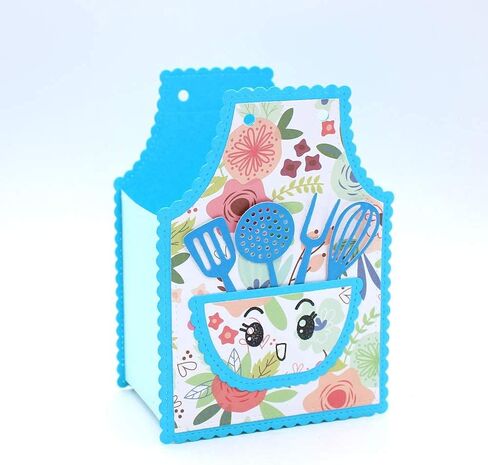 KSCRAFT Big Apron Gift Box Metal Cutting Dies for DIY Scrapbooking/Card Making/Kids Fun Decoration Supplies in Saudi Arabia
