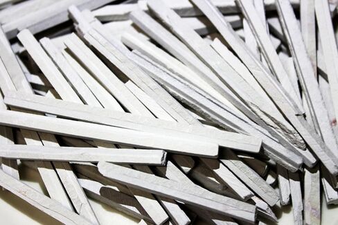 Earthy Goodies Edible Thin Slate Chalk Pencils. White Slate Limestone Chalk Sticks for pica in Saudi Arabia