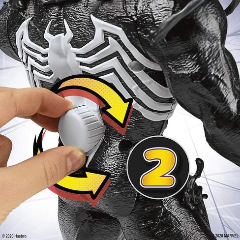 Spider-Man Maximum Venom, Venom Ooze 12.5-Inch Figure with Ooze-Slinging Action, Can of Ooze, Ages 4 and Up in Saudi Arabia