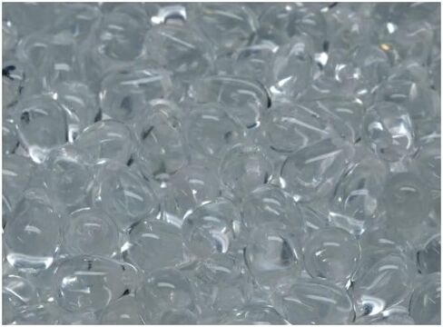 Czech Glass Beads 9mm Teardrops Crystal Clear (50) in Saudi Arabia
