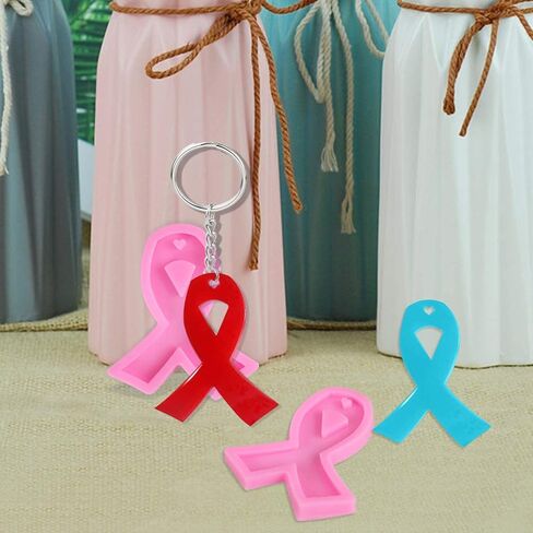 2 قطعة من البلاستيك المقوى، قوالب سيليكون الإيبوكسي الراتنج الشريط مع ثقب لقلادة DIY قلادة، الأقراط، أقلام الشمع، الحرف الطنية، تزيين الكعك حلوى الشوكولاته (وردي) in Kuwait