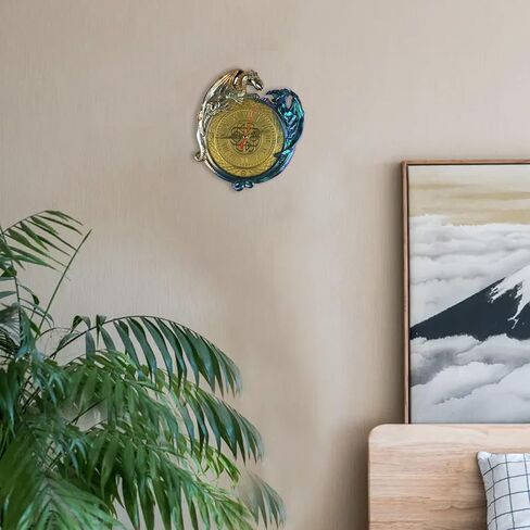 Playing Mold Resin Clock Molds, Flying Dragon Shape Clock Silicone Mold for DIY Wall Living Room Desktop Decoration Wall Hanging Decoration Making, with 1 Clock in Kuwait