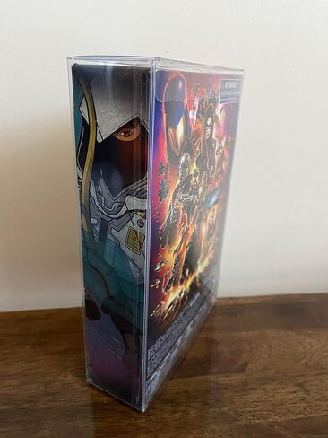EVORETRO Action Figure Display Case Compatible with GI Joe Classified Series 6-inch, Clear PET 0.40mm Thick Plastic Protective Storage Box - Pack of 10 in Saudi Arabia
