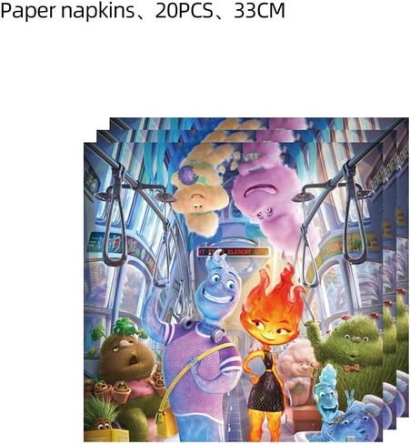 لوازم حفلات أعياد الميلاد من Crazy Elements City، 132 قطعة من ديكورات حفلات أعياد الميلاد بما في ذلك المصاصات وأغطية الكب كيك واللافتات وأغطية الكعك والأطباق والأكواب ومفارش المائدة والبالونات والخلفيات، in Kuwait