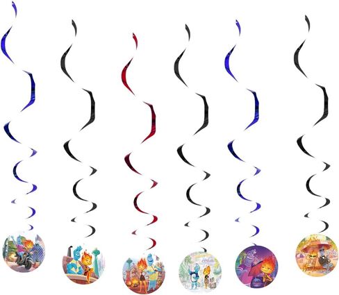 لوازم حفلات أعياد الميلاد من Crazy Elements City، 132 قطعة من ديكورات حفلات أعياد الميلاد بما في ذلك المصاصات وأغطية الكب كيك واللافتات وأغطية الكعك والأطباق والأكواب ومفارش المائدة والبالونات والخلفيات، in Kuwait