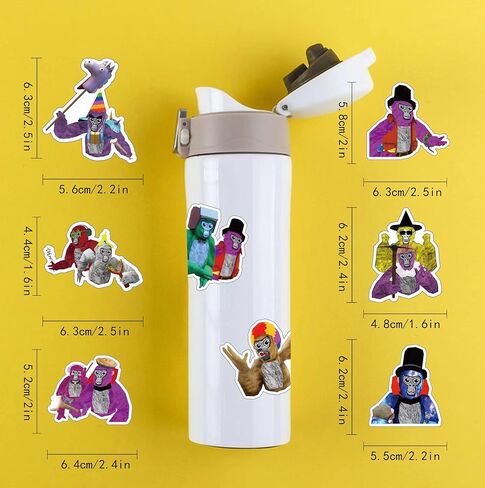 86 قطعة من لوازم حفلات اعياد الميلاد من غوريلا، زينة عيد ميلاد لعبة الواقع الافتراضي، هدايا حفلات الغوريلا تتضمن 12 سوار، 12 دبوس زر، 12 سلسلة مفاتيح، 50 ستيكر لاصق لحفلات اعياد الميلاد للاولاد in Kuwait