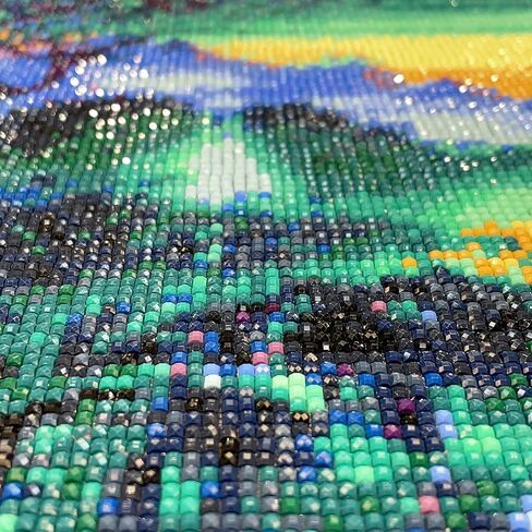MXJSUA DIY 5D Full Square Diamond Painting Magicest by Number Kits for Adults, Diamond Painting Kits Round Full Drill Diamond Art Kit Picture Craft for Home Wall Art Decor 12x16 inch in Saudi Arabia