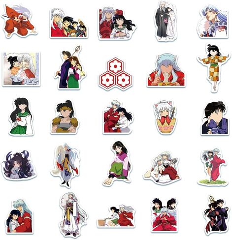 Joyxiwa 50 ملصقات الرسوم المتحركة اليابانية أنيمي سيارة الغيتار الديكور حقيبة الهاتف المحمول ملصق الكتابة على الجدران مقاوم للماء in Kuwait