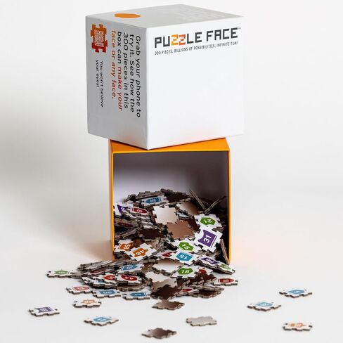 Puzzle Face - 300 Piece Jigsaw Puzzle to Make Any Face. Create Custom Personalized Puzzle Portraits of Anybody. Billions of Possibilities, Infinite Fun for Kids and Adults in Saudi Arabia