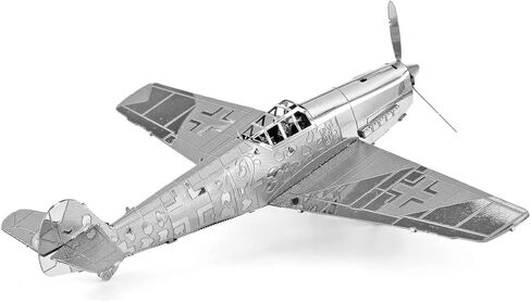 مجموعة نموذج معدني ثلاثي الأبعاد ميسرشيميت BF-109 من ميتال إيرث مع ملاقط in Saudi Arabia