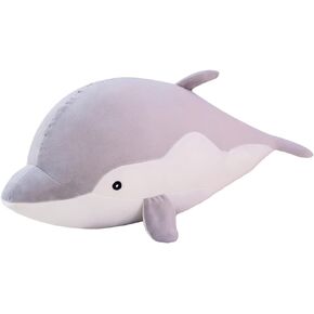 Dolphin Stuffed Animal Plush Toys Soft Lovely Hugging Pillow Stuff Dolls Plushes for Children Girls Sleeping Cushion Gift Room Decor