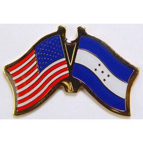 Honduras Flag 2.5-3.5" Embroidered Iron-On Patch - Show Your República de Honduras Pride