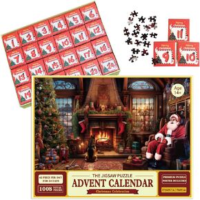 احجية الصور المقطوعة للكريسماس وتقويم المجيء وتقويمات العد التنازلي للكريسماس in Kuwait