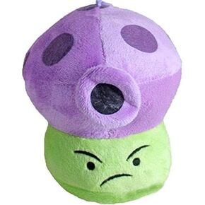 CNRPLAT PVZ Game لعبة رش الفطر الأرجواني لأعياد الميلاد، عيد الهالوين زومبي عيد الحب، عيد الميلاد (فطر قطيفة 7 بوصات)