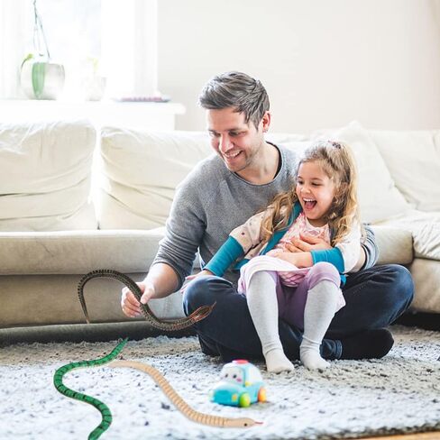 Hagao Wooden Snakes Unfinished Wooden Wiggly Snake Jointed Flexible to Paint Blank Model Crafts for Arts and Crafts, Themed Birthday Party Supplies 10 pcs in Saudi Arabia
