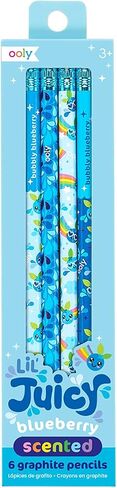 Ooly, Lil Juicy Scented Graphite Pencils - Blueberry - set of 6 in Saudi Arabia