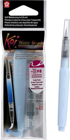 SAKURA Koi Water Brush - Water Brush for Watercolor - 4 ml Tank - Small Brush Tip in Saudi Arabia
