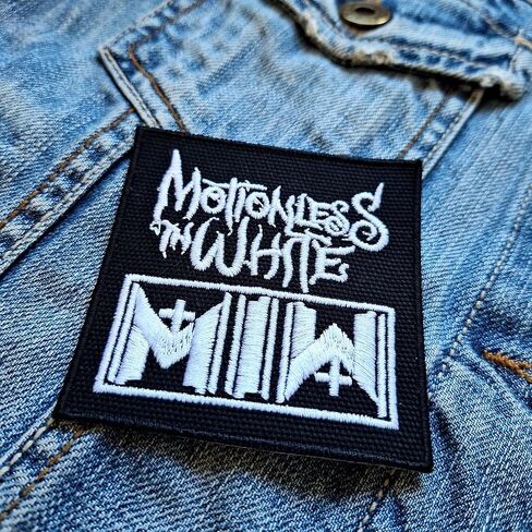 American Metalcore Band Patch Badge Embroidered Iron on Applique in Saudi Arabia