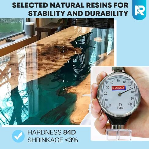 RorAem UV Resin 200g Crystal Clear Ultraviolet Curing UV Resin for Beginners Home DIY in Kuwait