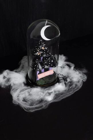 DCWV Halloween Cardstock 12x12 Happy Haunts، ورق زخرفي للفنون والحرف اليدوية لوازم بطاقات الهالوين ورق الهالوين المزخرف ومخزون البطاقات ووسادة بطاقات الهالوين وبريق البطاقات in Kuwait