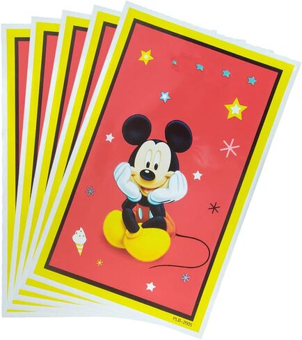 30 قطعة من أكياس هدايا ميكي، مثالية لمستلزمات الحفلات التي تحمل طابع ميكي وميني وأكياس هدايا عيد ميلاد الأطفال، وحقائب الوجبات الخفيفة للأطفال. in Kuwait