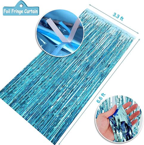 Pink Birthday Party Decorations, Light Pink and White Decorations with Happy Birthday Banner, Tissue Pom Pom Flowers, Hot Pink and White Balloons, Pink Foil Fringe Curtain, Happy Birthday Party Supplies for Girls Women Kids in Kuwait