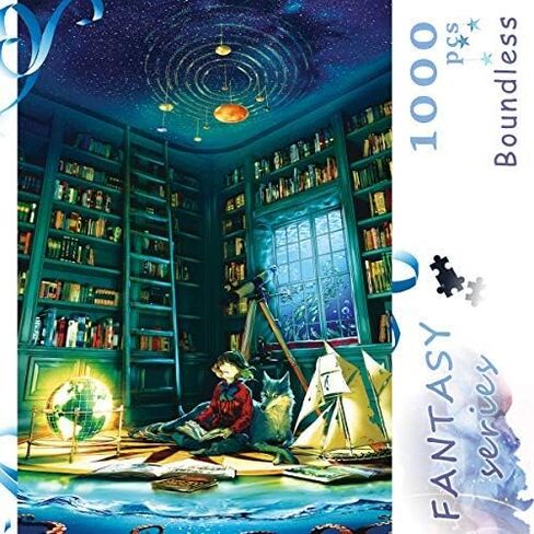 Ingooood- Jigsaw Puzzles 1000 Pieces for Adult- Fantasy Series- Boundless_IG-0407 Entertainment Wooden Puzzles Toys in Kuwait