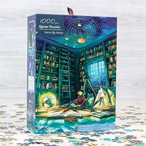 Ingooood- Jigsaw Puzzles 1000 Pieces for Adult- Fantasy Series- Boundless_IG-0407 Entertainment Wooden Puzzles Toys in Kuwait