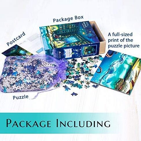 Ingooood- Jigsaw Puzzles 1000 Pieces for Adult- Fantasy Series- Boundless_IG-0407 Entertainment Wooden Puzzles Toys in Kuwait