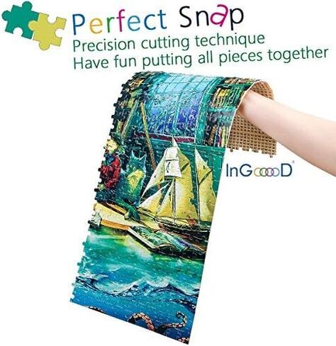 Ingooood- Jigsaw Puzzles 1000 Pieces for Adult- Fantasy Series- Boundless_IG-0407 Entertainment Wooden Puzzles Toys in Kuwait