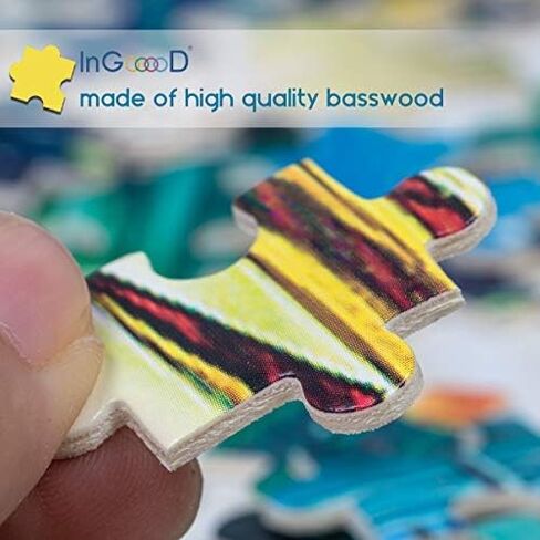 Ingooood- Jigsaw Puzzles 1000 Pieces for Adult- Fantasy Series- Boundless_IG-0407 Entertainment Wooden Puzzles Toys in Kuwait