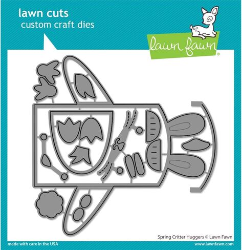 Lawn Fawn Spring Critter Huggers Custom Die (LF2258) in Saudi Arabia
